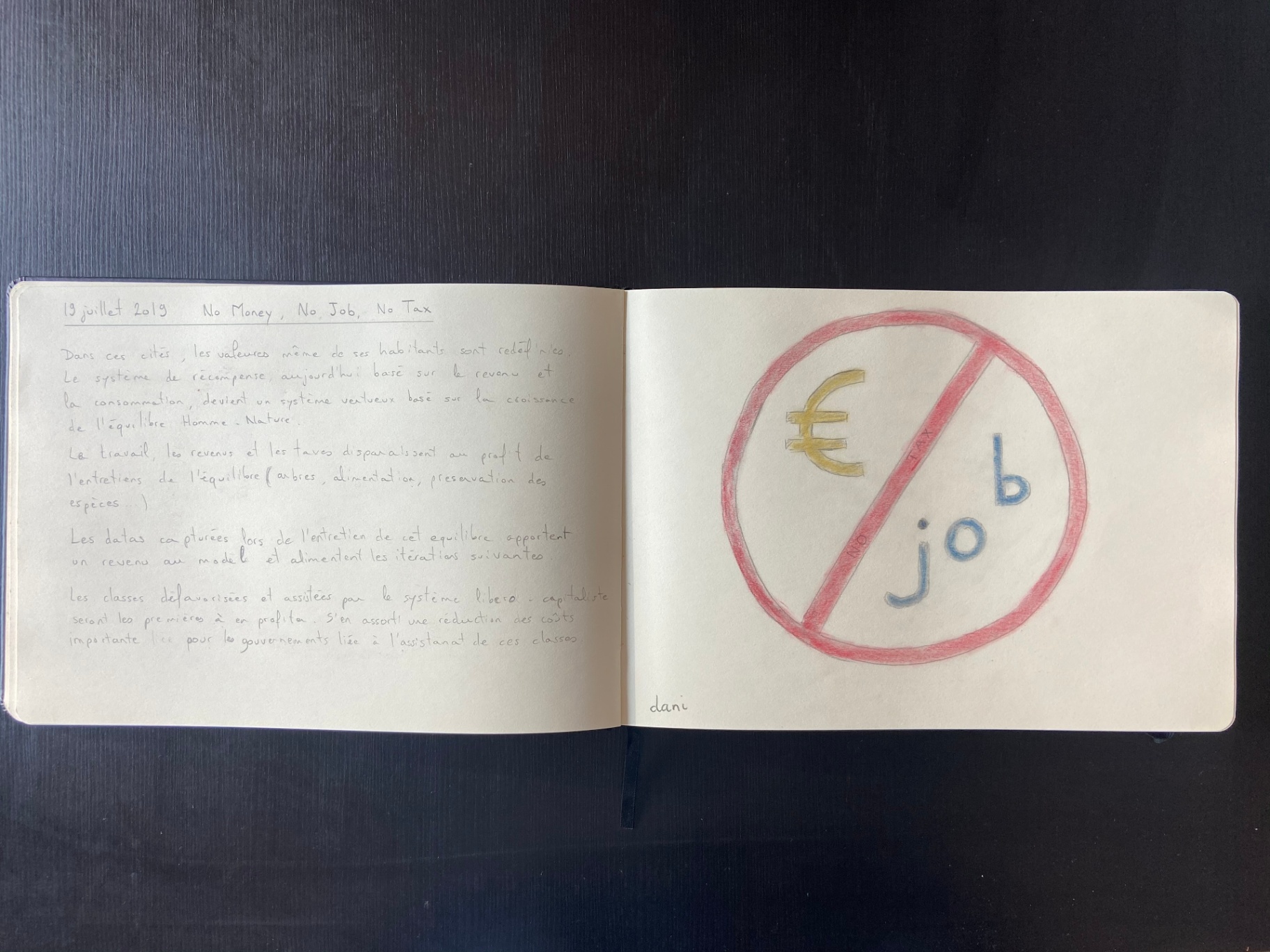 No Tax — croquis