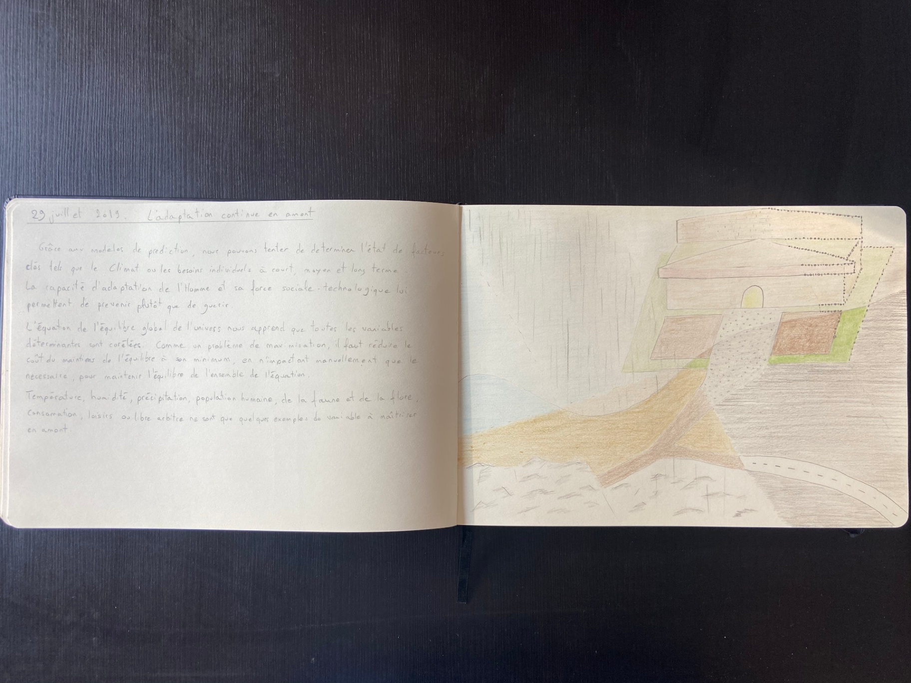 Transition planétaire — croquis